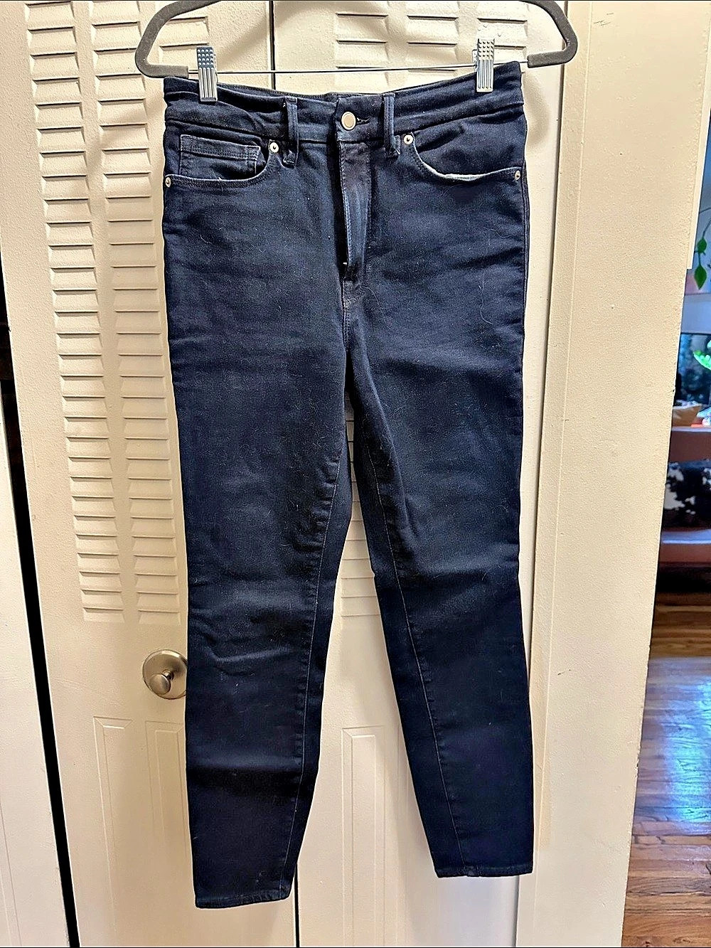 Good American Always Fits Good Waist Skinny Jeans Blue Size 6-12